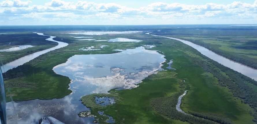 Lakes in the Peace-Athabasca Delta (PAD)