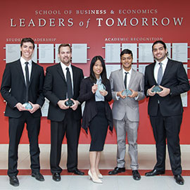 Third-year students impress Molson Coors Canada executives during ICE Week