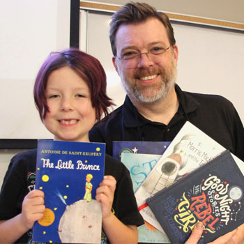 Laurier class gets first-hand understanding of books through the eyes of children.