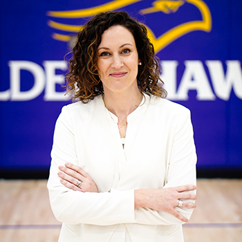 A new era in Laurier athletics: Kate McCrae Bristol appointed permanent director.