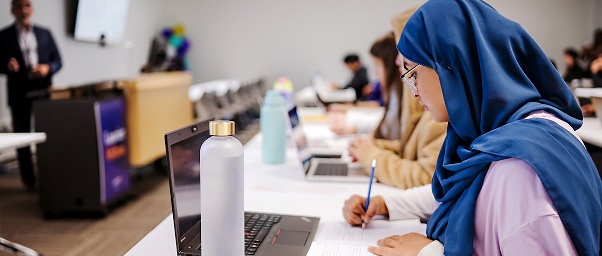 BTM students in class