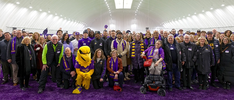 Dome opening ceremony group photo