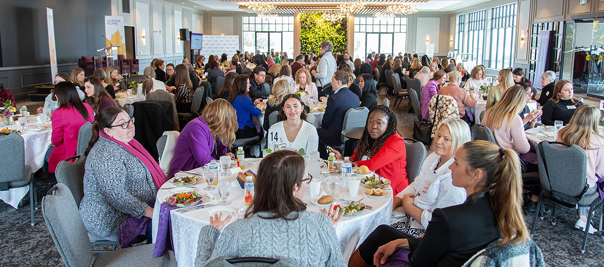 International Women's Day event attendees